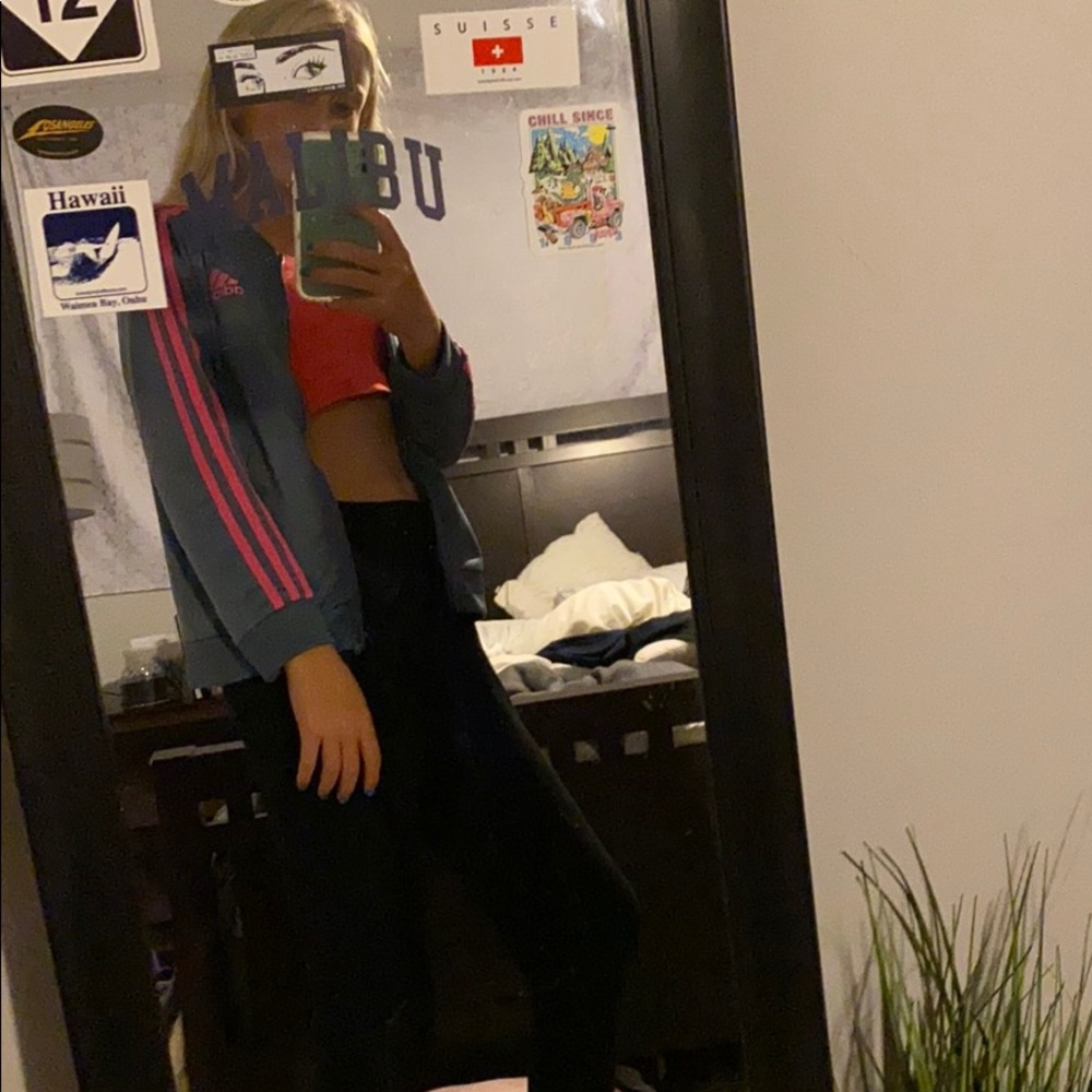 Addidas zip up